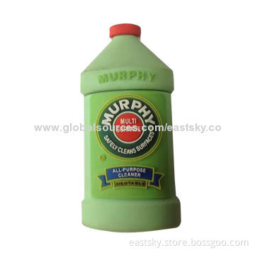 Customized Bottle-shaped USB Drive, Made of Soft PVC Material, OEM Orders are WelcomeNew